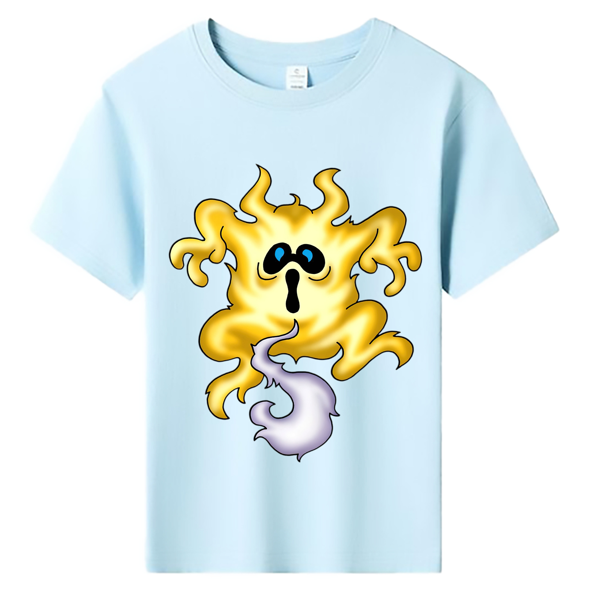 （画像用） ドラゴンクエスト Doragon Kuesuto Dragon Quest 綿100％キッズTシャツ（フロントプリント）